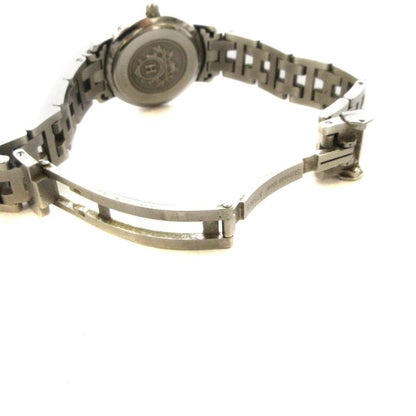Hermes Clipper Watch Quartz Analog 3 Hand Beige Silver Color Cl4 — view 5