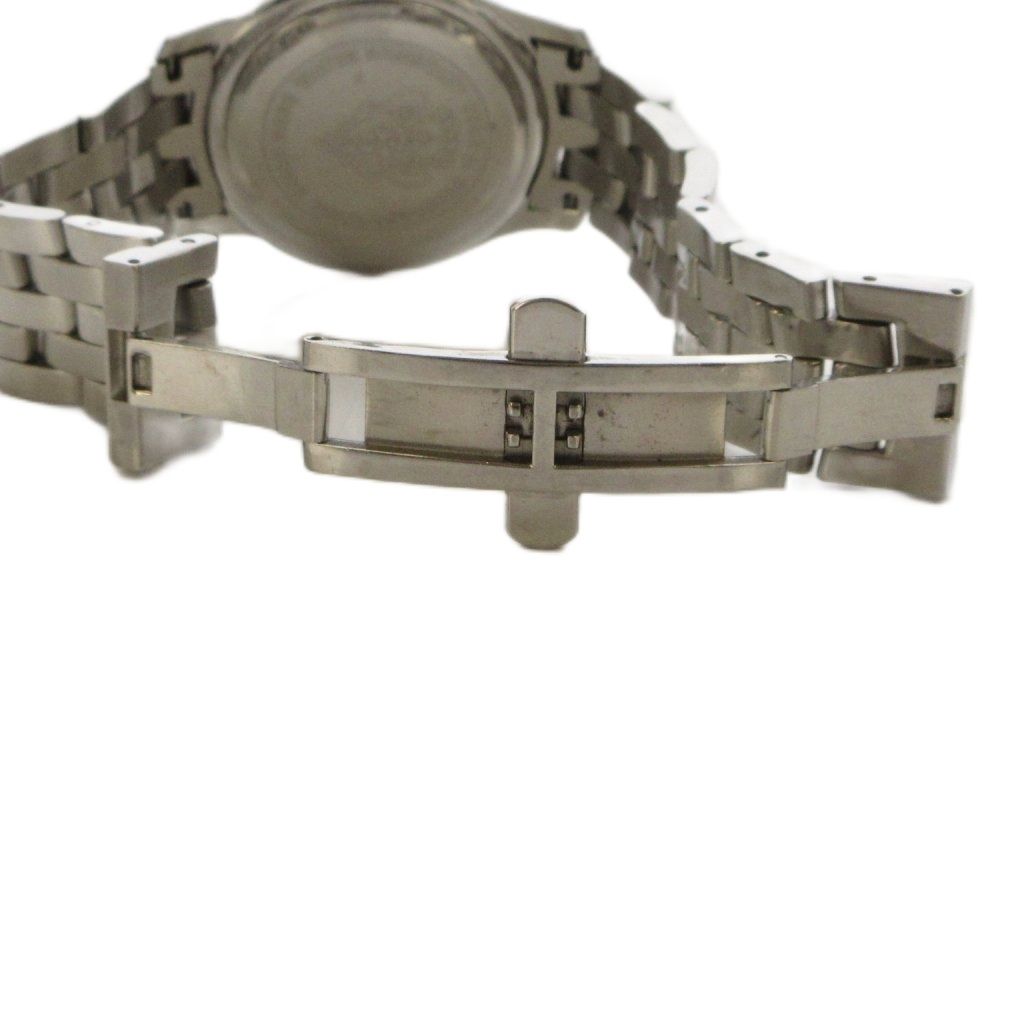 Gucci Watch Analog 3 Hand Quartz Round Face Silver Color Black — view 5