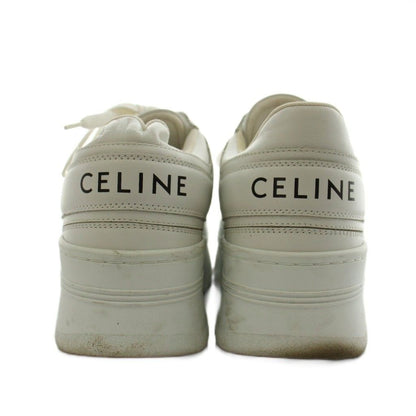 Celine Sneakers Shoes Thick Sole Logo 36 White — view 3