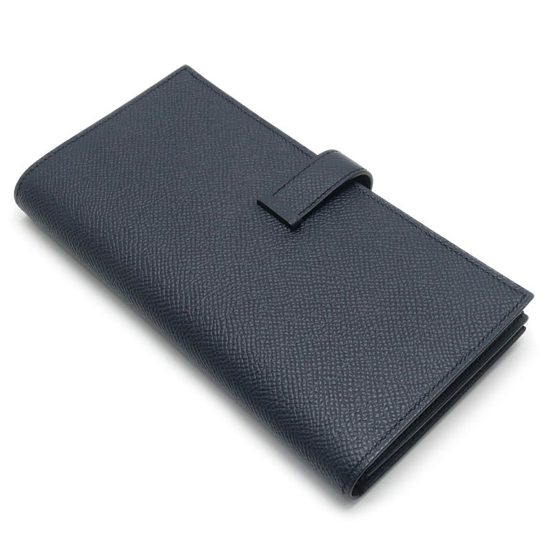 Hermes Bearn Souffle Wallet Dark Navy — view 3
