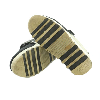 Miu Miu Miu Maglia Maria Sneakers Shoes 37.5 Black 613 — view 6