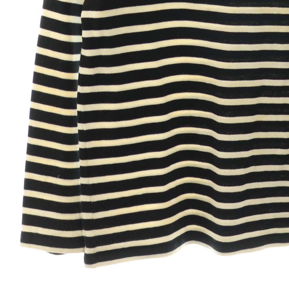 Saint Laurent Paris Byedis Liman Border Top Pullover Xs Black Ivory Df Sweater — view 4