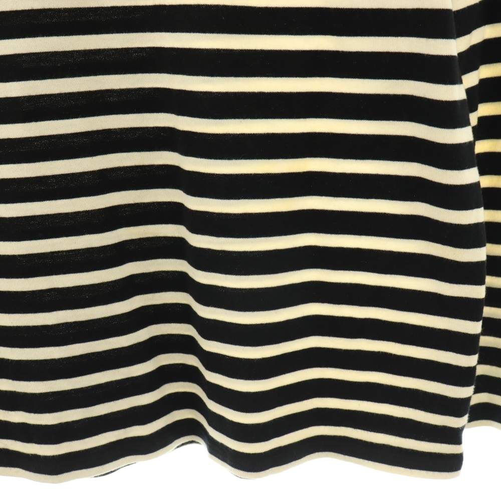 Saint Laurent Paris Byedis Liman Border Top Pullover Xs Black Ivory Df Sweater — view 8