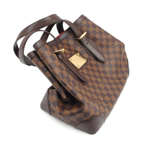 Louis Vuitton Damier Hampstead MM Tote — view 8