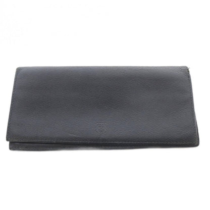 Loewe Bifold Wallet with Coin Purse Leather Logo Black