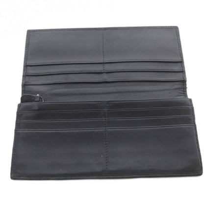 Loewe Bifold Wallet with Coin Purse Leather Logo Black — view 7