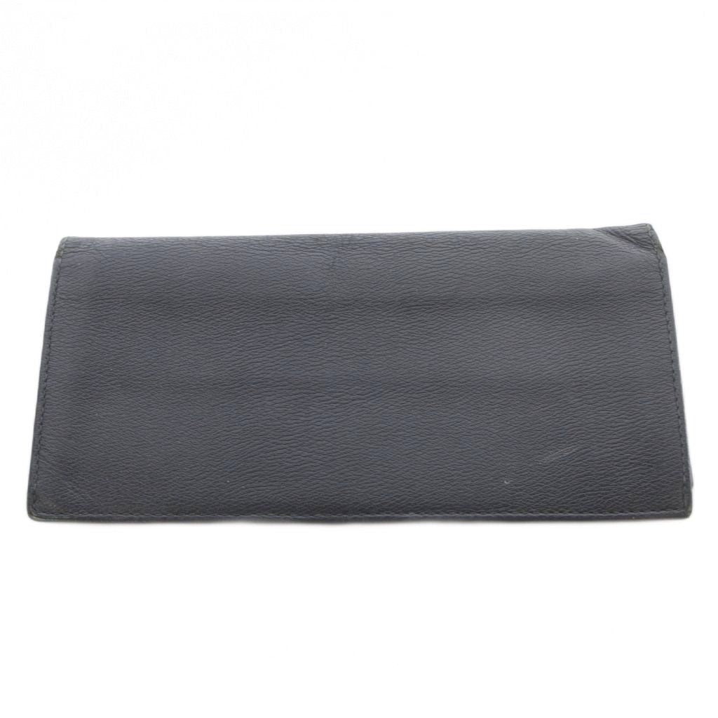 Loewe Bifold Wallet with Coin Purse Leather Logo Black — view 2
