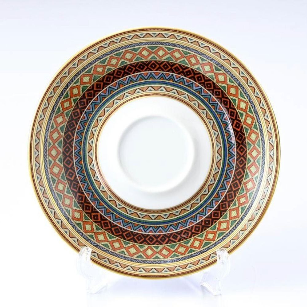 Hermes Cheval D'orient Tea Cup & Saucer Pair Luxury Western Tableware Tea C S — view 4