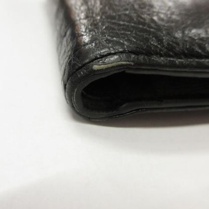 Balenciaga Compact Wallet Mini Monaco Black Leather — view 6