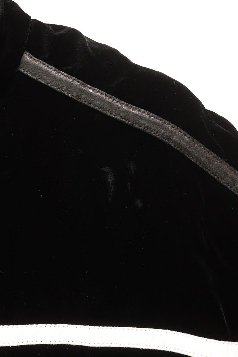 Chrome Hearts Velvet Tracksuit Jacket Logo Embroidered Velour Track Zip — view 3