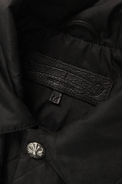 Chrome Hearts Teenage Kicks CH Embroidered Cross Ball Button Nylon Jacket — view 3