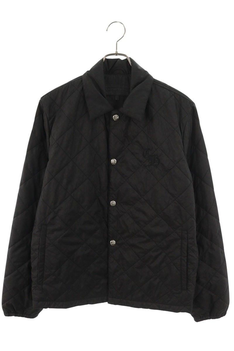 Chrome Hearts Teenage Kicks CH Embroidered Cross Ball Button Nylon Jacket