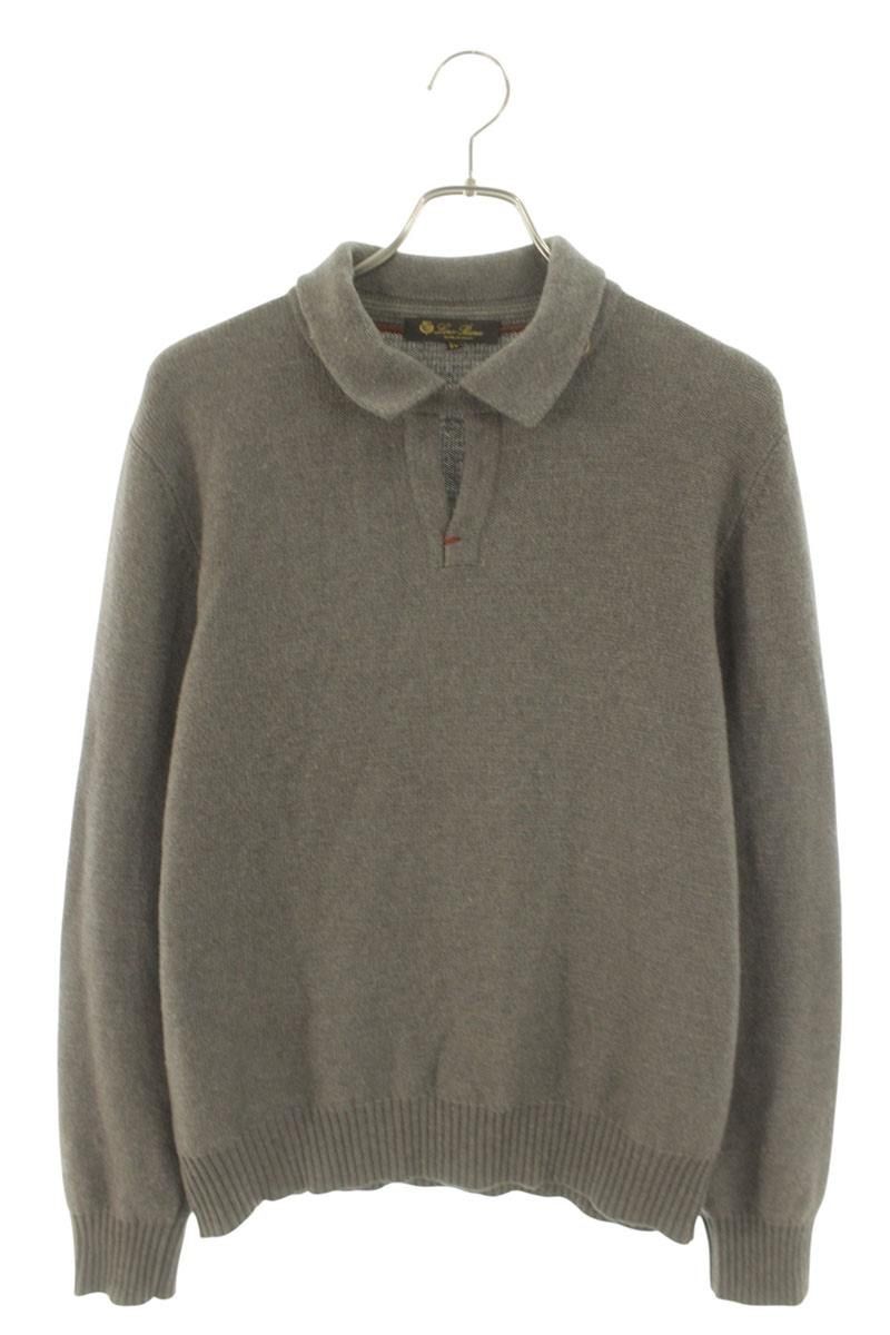 Loro Piana Cashmere Shirt Knit 50 Sweater