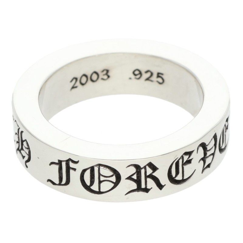 Chrome Hearts mm Spacer Forever Silver Ring