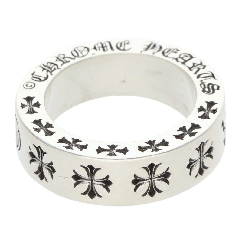 Chrome Hearts mm Spacer Forever Silver Ring — view 2