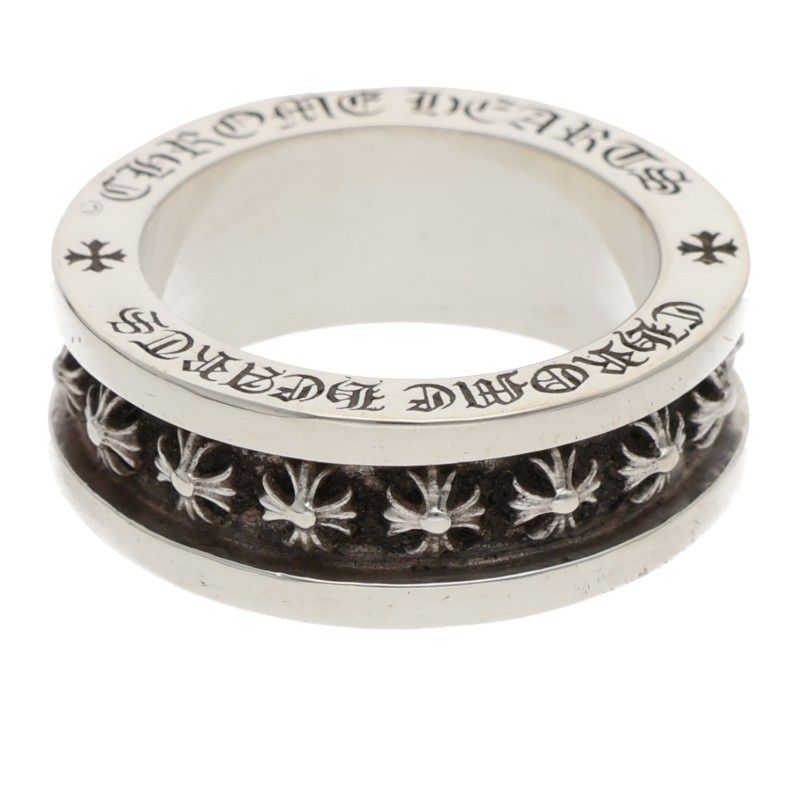 Chrome Hearts CH Prs Mini CH Plus Mini Silver Ring
