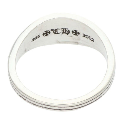 Chrome Hearts CH Crest Mini CH Cles Mini Silver Ring — view 2
