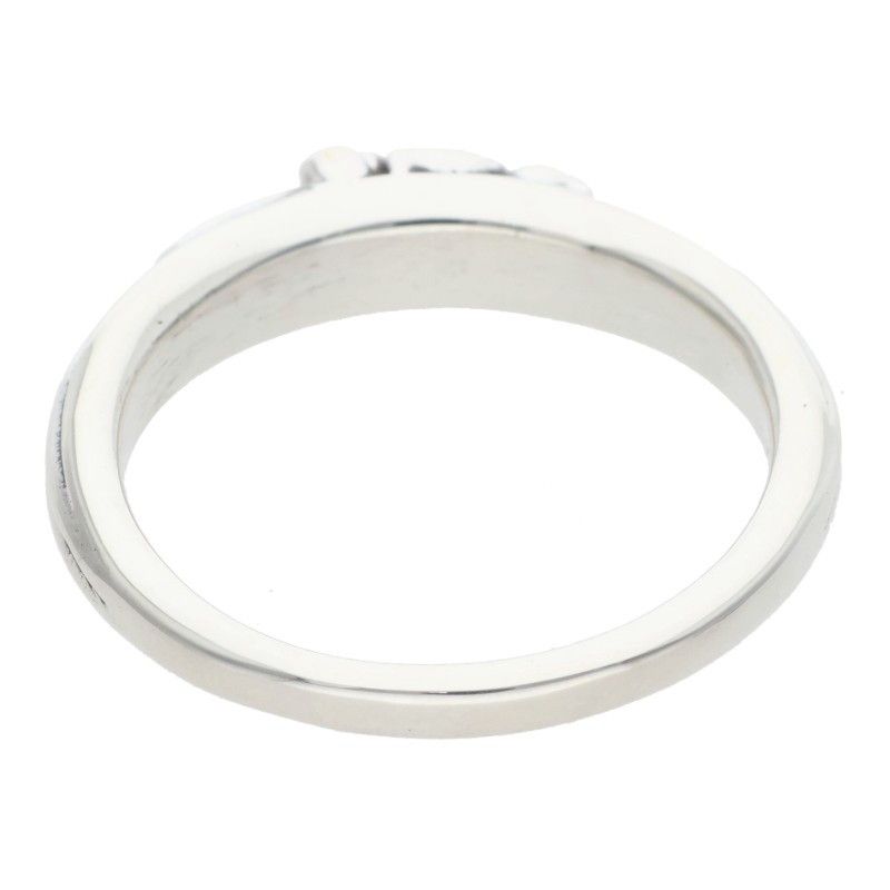 Chrome Hearts Baby Clsc P D Classic Dagger Pave Diamond Silver Ring — view 2