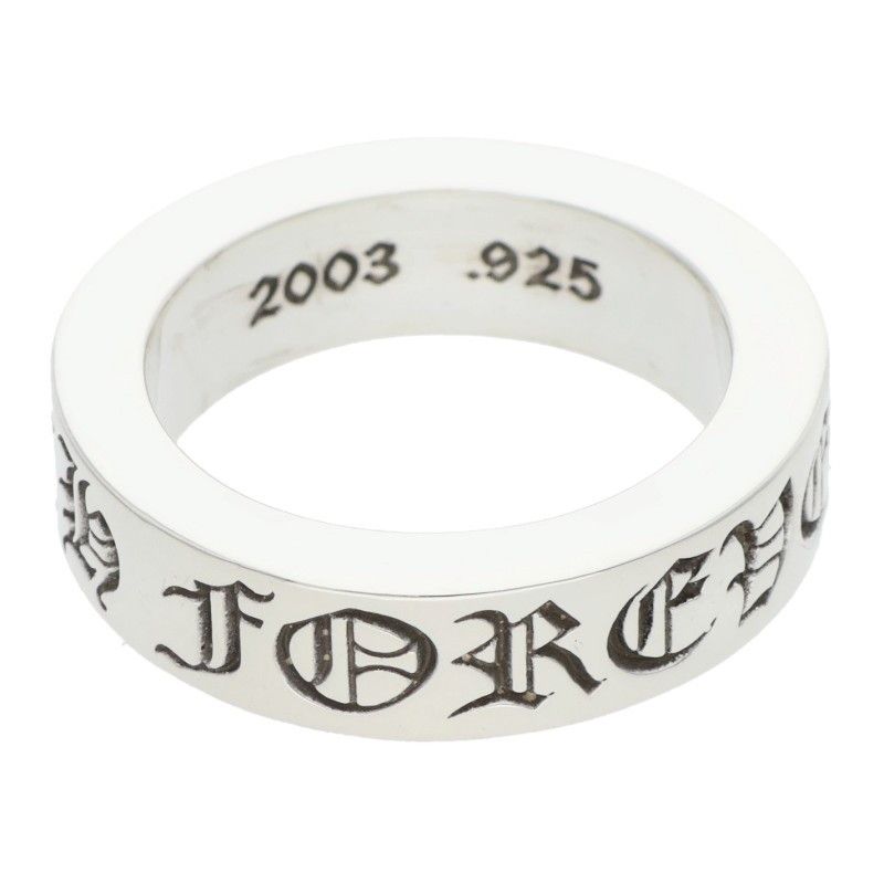 Chrome Hearts mm Spacer Forever Silver Ring