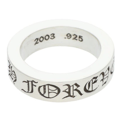 Chrome Hearts mm Spacer Forever Silver Ring