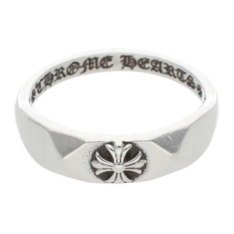 Chrome Hearts Bubblgm Pyramid Pls Bubble Gum Plus Silver Ring