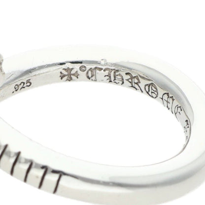 Chrome Hearts Nail Crsball Cross Ball Silver Ring — view 3