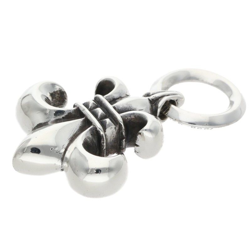 Chrome Hearts BS Fluer BS Pendant Silver Necklace — view 5