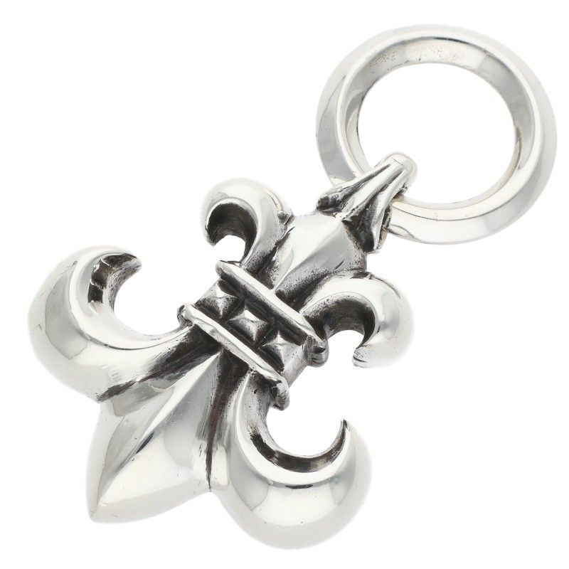 Chrome Hearts BS Fluer BS Pendant Silver Necklace
