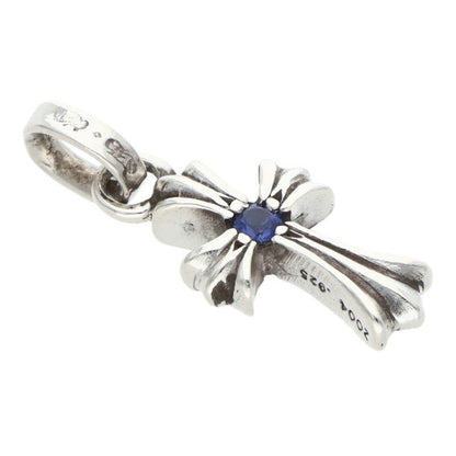Chrome Hearts Crs Baby Fat Sap Fat 1 Saffiano Charm Silver Necklace Top — view 5