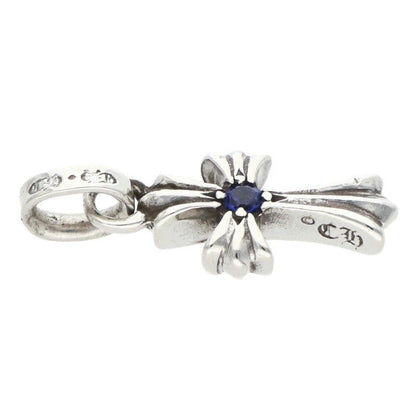 Chrome Hearts Crs Baby Fat Sap Fat 1 Saffiano Charm Silver Necklace Top — view 3