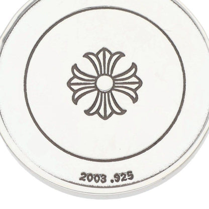 Chrome Hearts Chrm Angl Mdl Angel Medal Charm V2 Silver Necklace Top — view 3