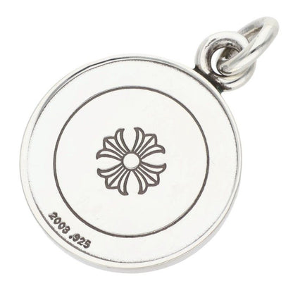 Chrome Hearts Chrm Angl Mdl Angel Medal Charm V2 Silver Necklace Top — view 2
