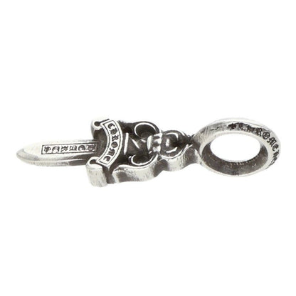 Chrome Hearts Stack Dagger V2 Charm Silver Necklace Top — view 4