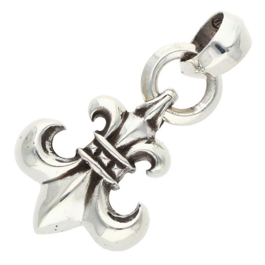 Chrome Hearts BS Fluer Bale BS Pendant Silver Necklace
