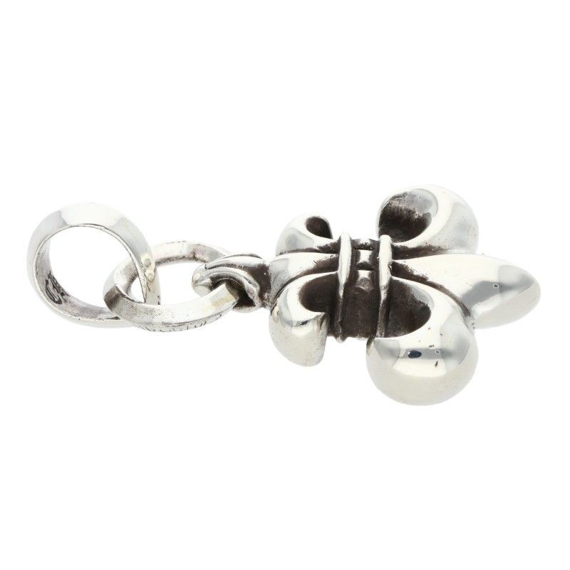 Chrome Hearts BS Fluer Bale BS Pendant Silver Necklace — view 5
