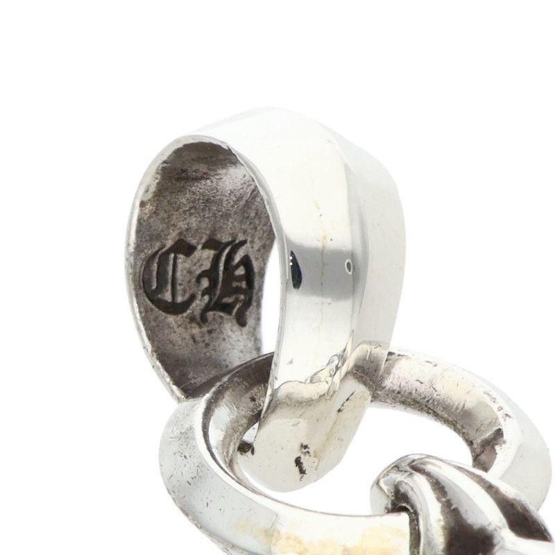 Chrome Hearts BS Fluer Bale BS Pendant Silver Necklace — view 3