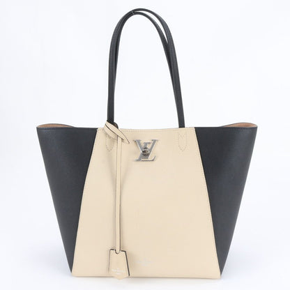 Louis Vuitton Lockme Cover PM Leather Tote Shoulder Hand Eme
