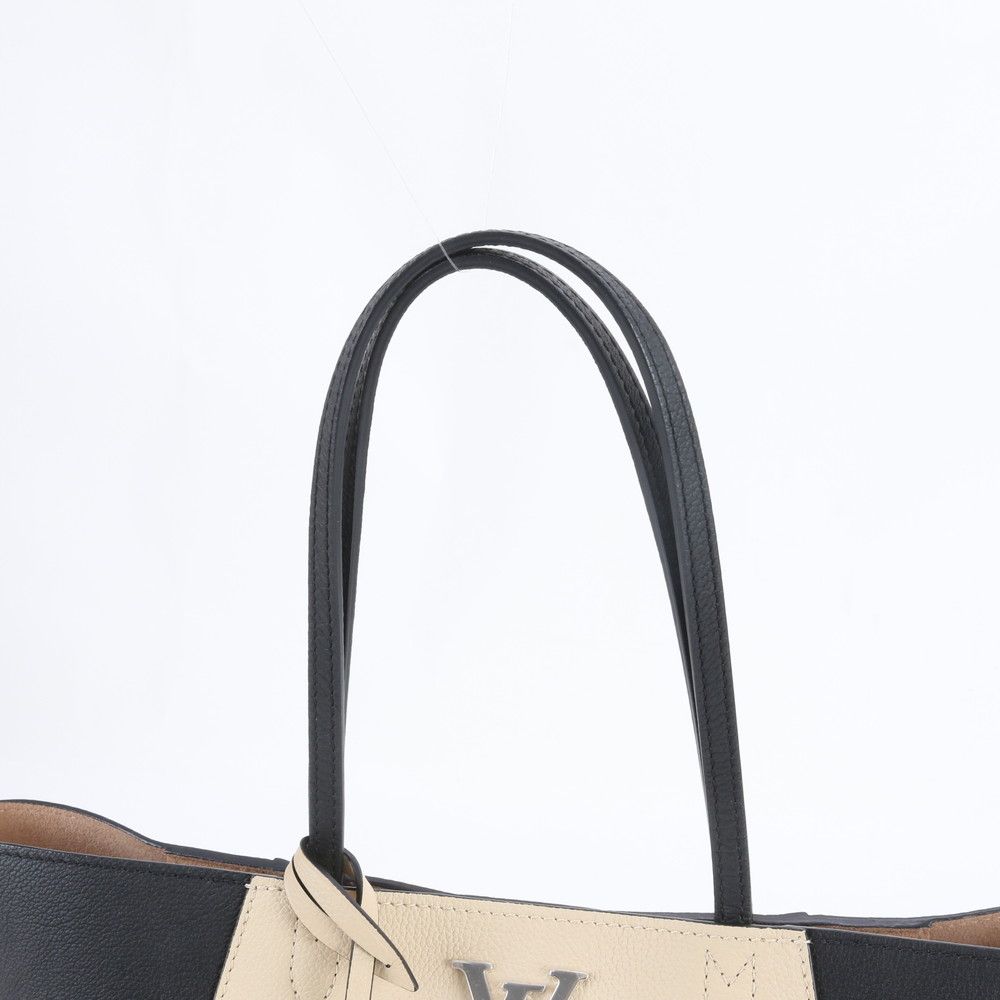Louis Vuitton Lockme Cover PM Leather Tote Shoulder Hand Eme — view 2