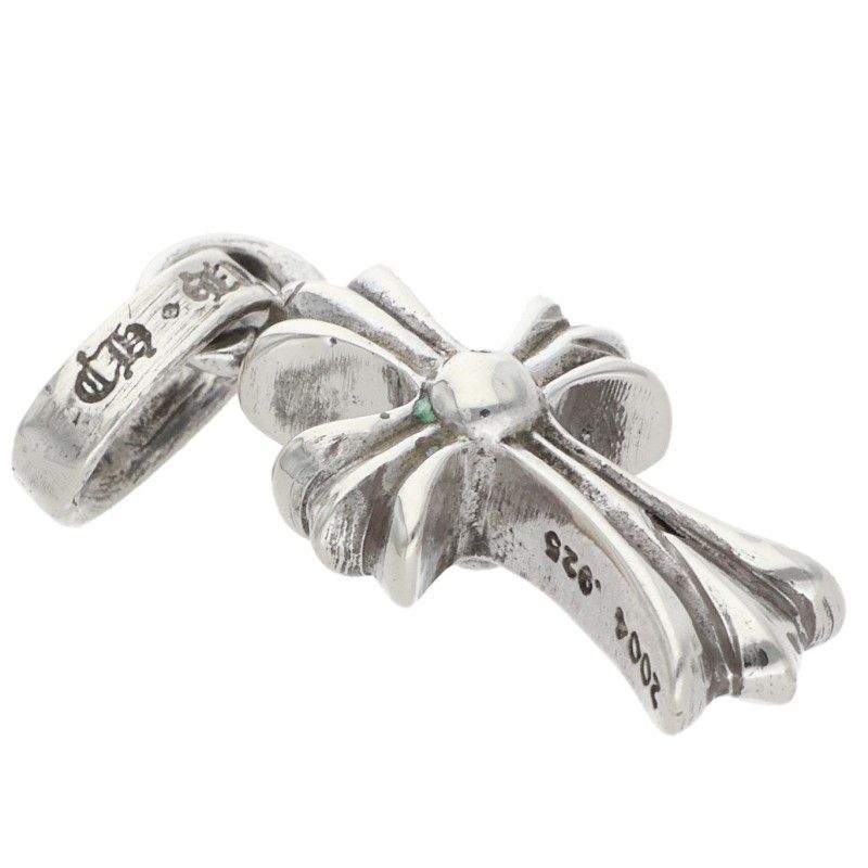 Chrome Hearts Crs Baby Fat Silver Necklace Top — view 5