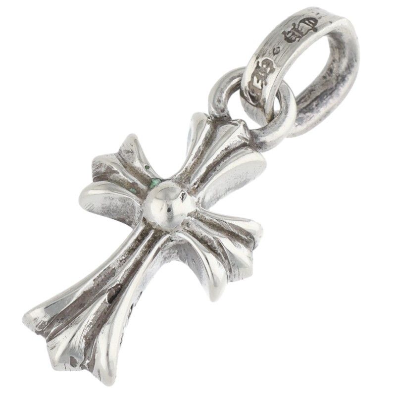 Chrome Hearts Crs Baby Fat Silver Necklace Top