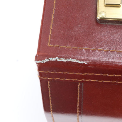 Gucci Sherry Line Leather Attache Case Hard Document Business Briefcase Trip Ene — view 8