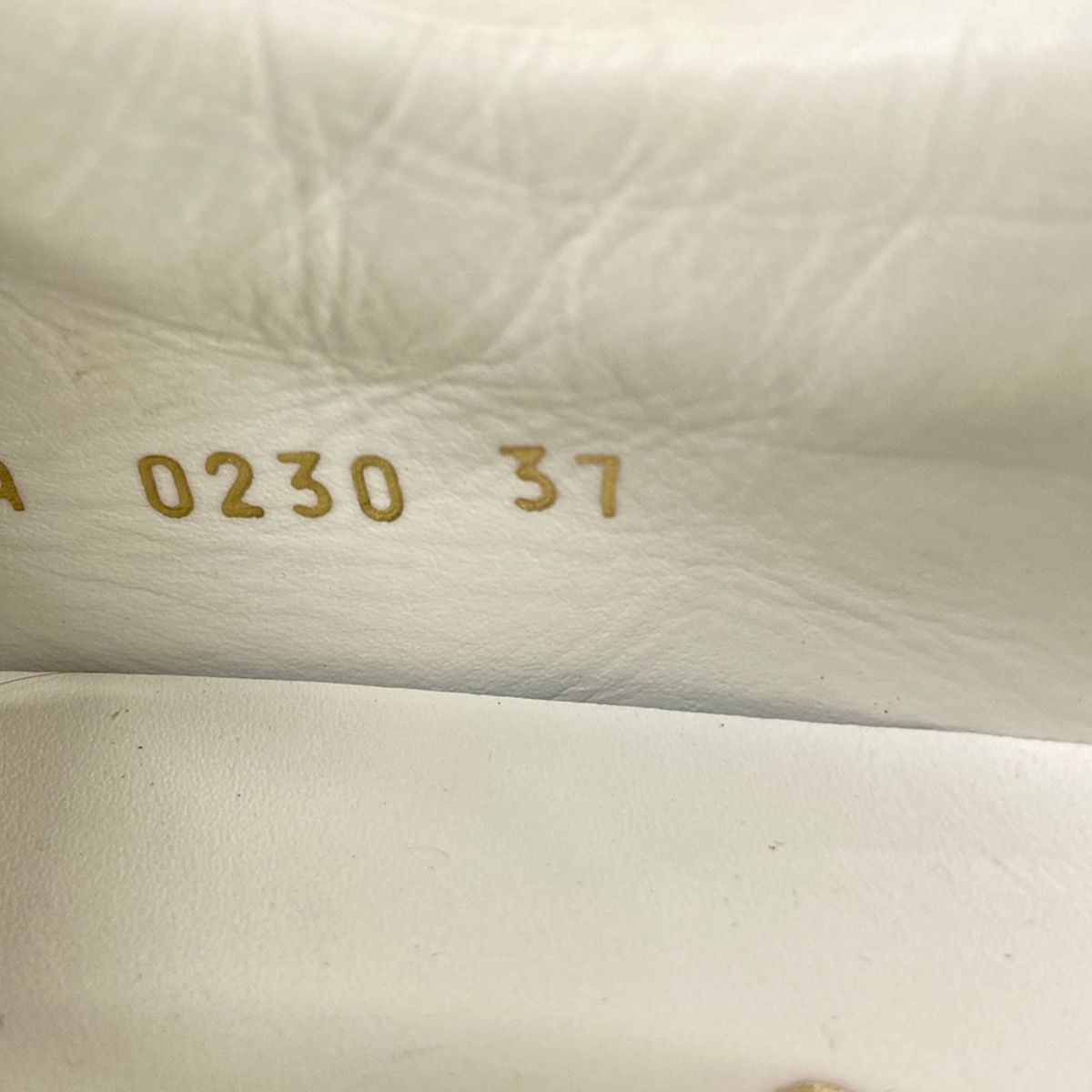 Celine Sneakers 37 White Orange Gray Leather — view 6