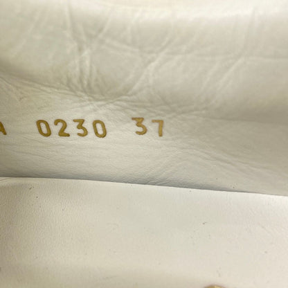 Celine Sneakers 37 White Orange Gray Leather — view 6