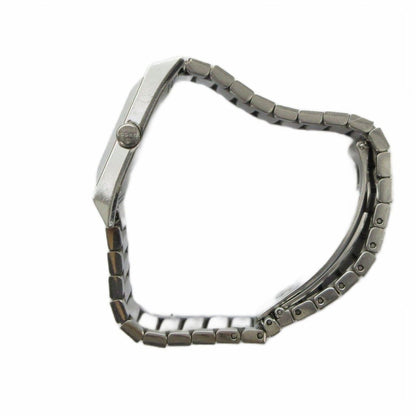 Gucci Watch Quartz Sherry Line Roman Diamond Square Silver — view 4