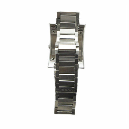Gucci Watch Quartz Sherry Line Roman Diamond Square Silver — view 3