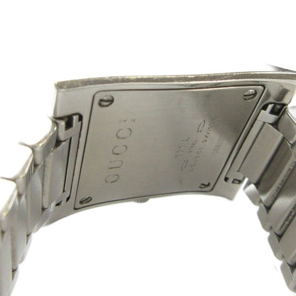Gucci Watch Quartz Sherry Line Roman Diamond Square Silver — view 6