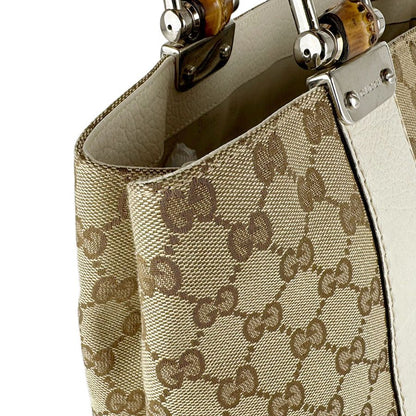 Gucci Tote Bamboo Totes Beige — view 7