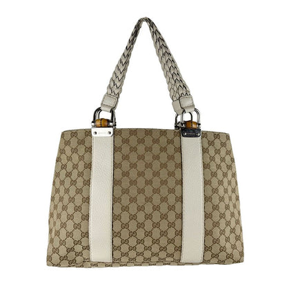 Gucci Tote Bamboo Totes Beige — view 3