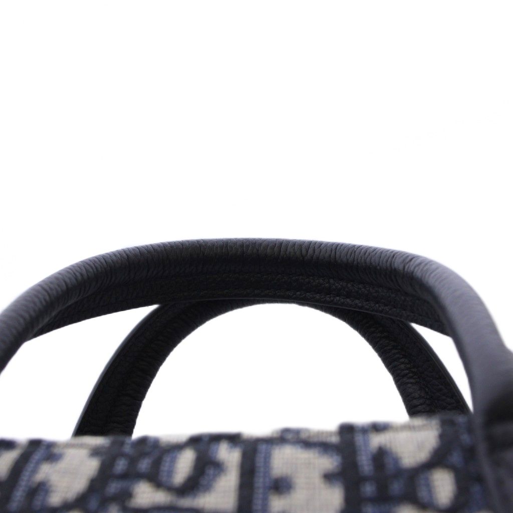 Dior Safari North South Tote Shoulder Bag 2-Way Blue KH — view 6