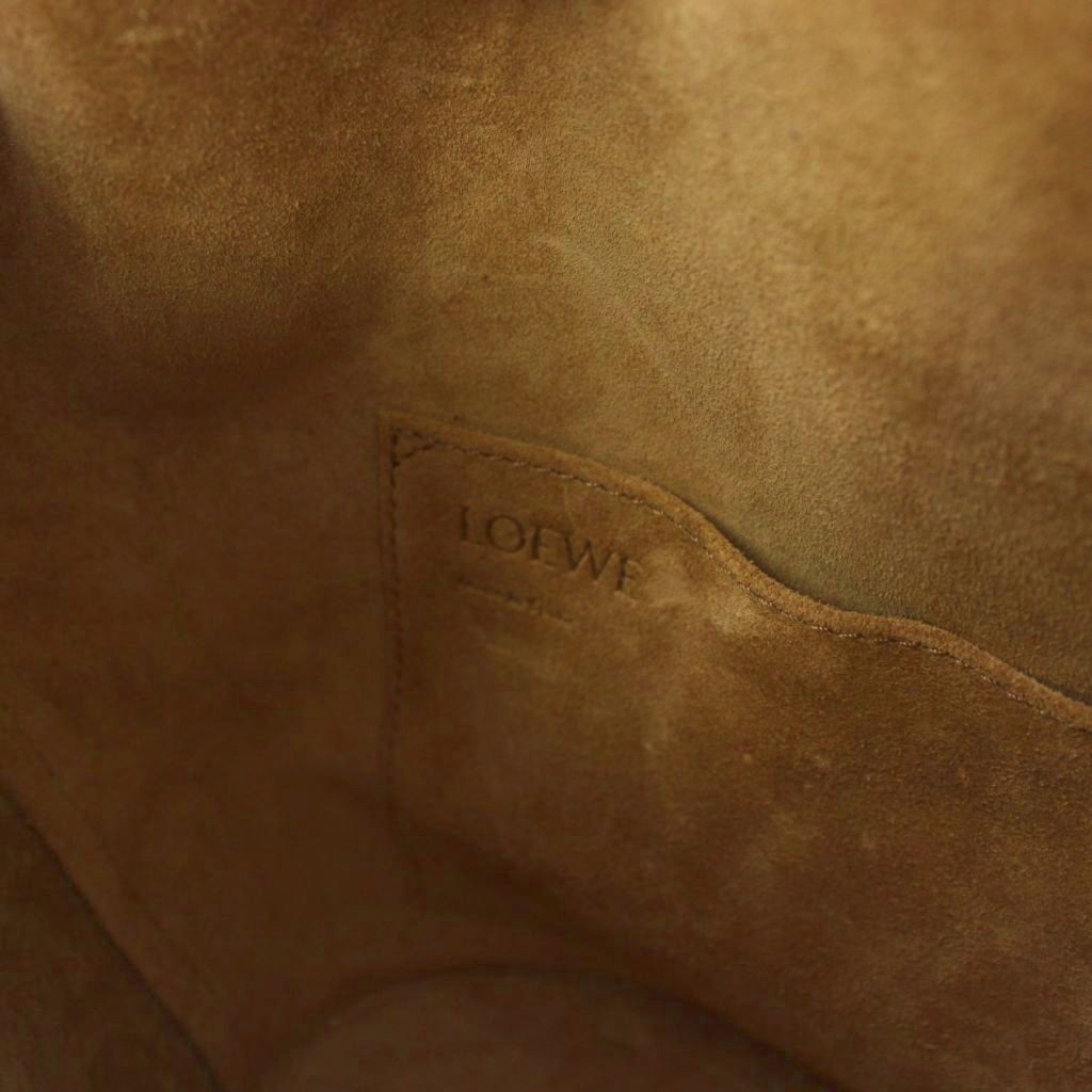 Loewe Anagram Balloon Shoulder Bag Drawstring Beige KH — view 7